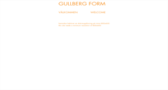 Desktop Screenshot of gullbergform.se